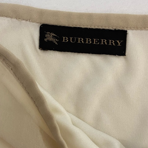 Burberry Silk Crepe de Chine Skirt cream soft beige 2008 Season - Picture 11 of 16